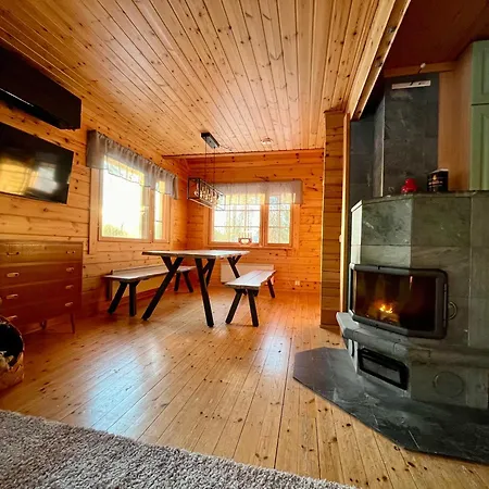 Villa Log In 10 Min From Santa Claus Village-sauna&freeparking *