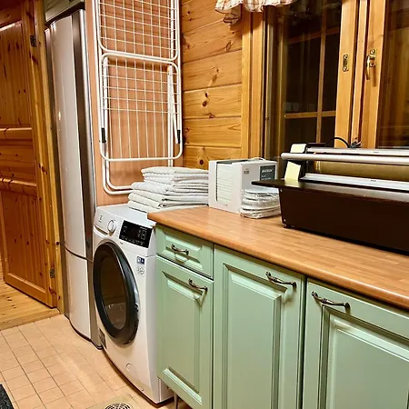 Log In 10 Min From Santa Claus Village-sauna&freeparking 别墅