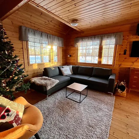 Log In 10 Min From Santa Claus Village-sauna&freeparking Villa *