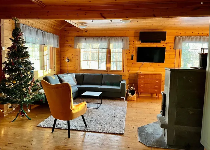 فيلة Log In 10 Min From Santa Claus Village-sauna&freeparking روفانييمي