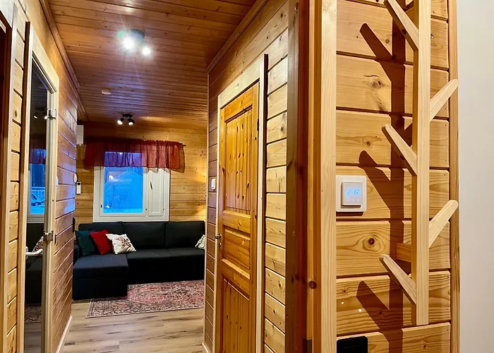 Log In 10 Min From Santa Claus Village-sauna&freeparking فيلة روفانييمي